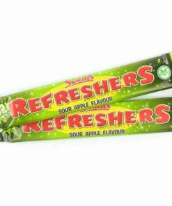 REFRESHERS SOUR APPLE CHEW BARS x 10