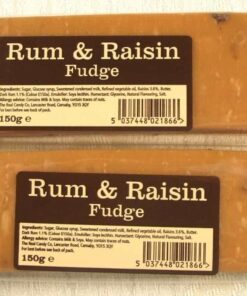 RUM & RAISIN FUDGE BAR