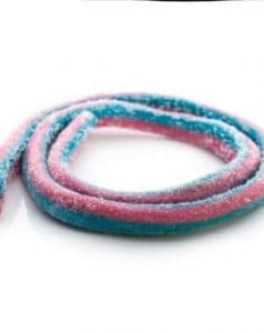 Giant Fizzy Blue Raspberry cables → Sweet 4 All Events Online Sweet Shop UK