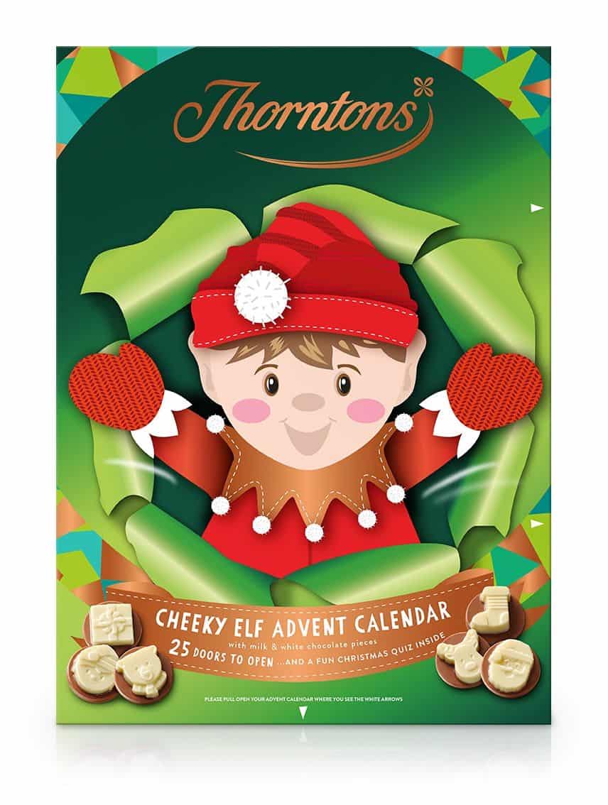 Thorntons Cheeky Elf Advent Calendar Sweet 4 All Events