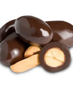 DARK CHOCOLATE COATED PEANUTS