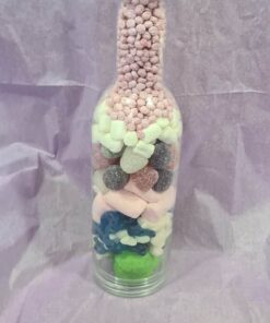 Sweet Filled Wine Bottle