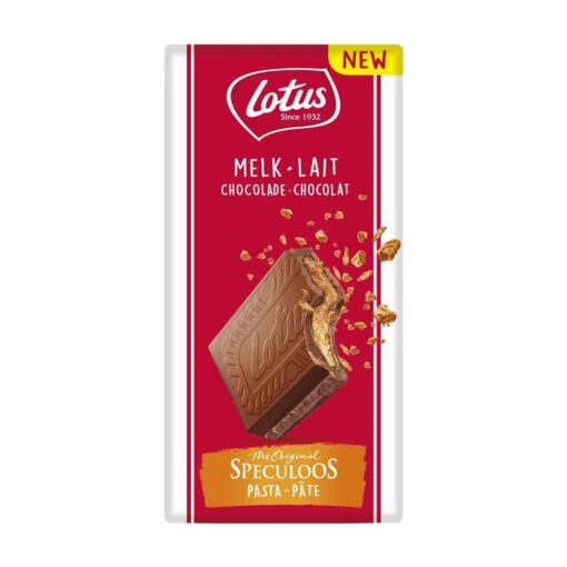 Lotus Biscoff Milk Chocolate Original Speculoos Crumble Bar Sweet 4