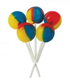 Dobsons Wrapped Tutti Frutti Mega Lollies