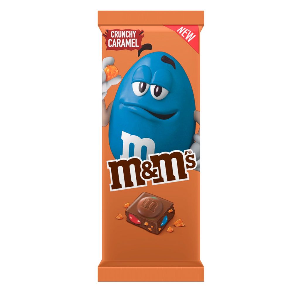 M&M Crunchy Caramel Milk Chocolate 165G - Tesco Groceries