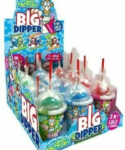 Crazy Candy Factory Big Dipper Lollipop & Sherbet Dip
