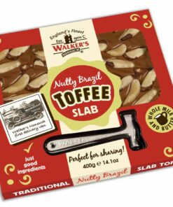 Walkers Luxury Brazil nut Toffee Slab