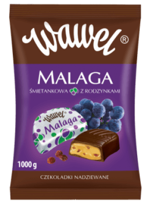 Wawel Malaga Torba (Dark Choc & Raisins) 250g