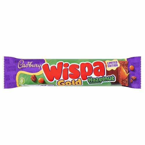 Wispa Hazelnut Gold 05/22 dated