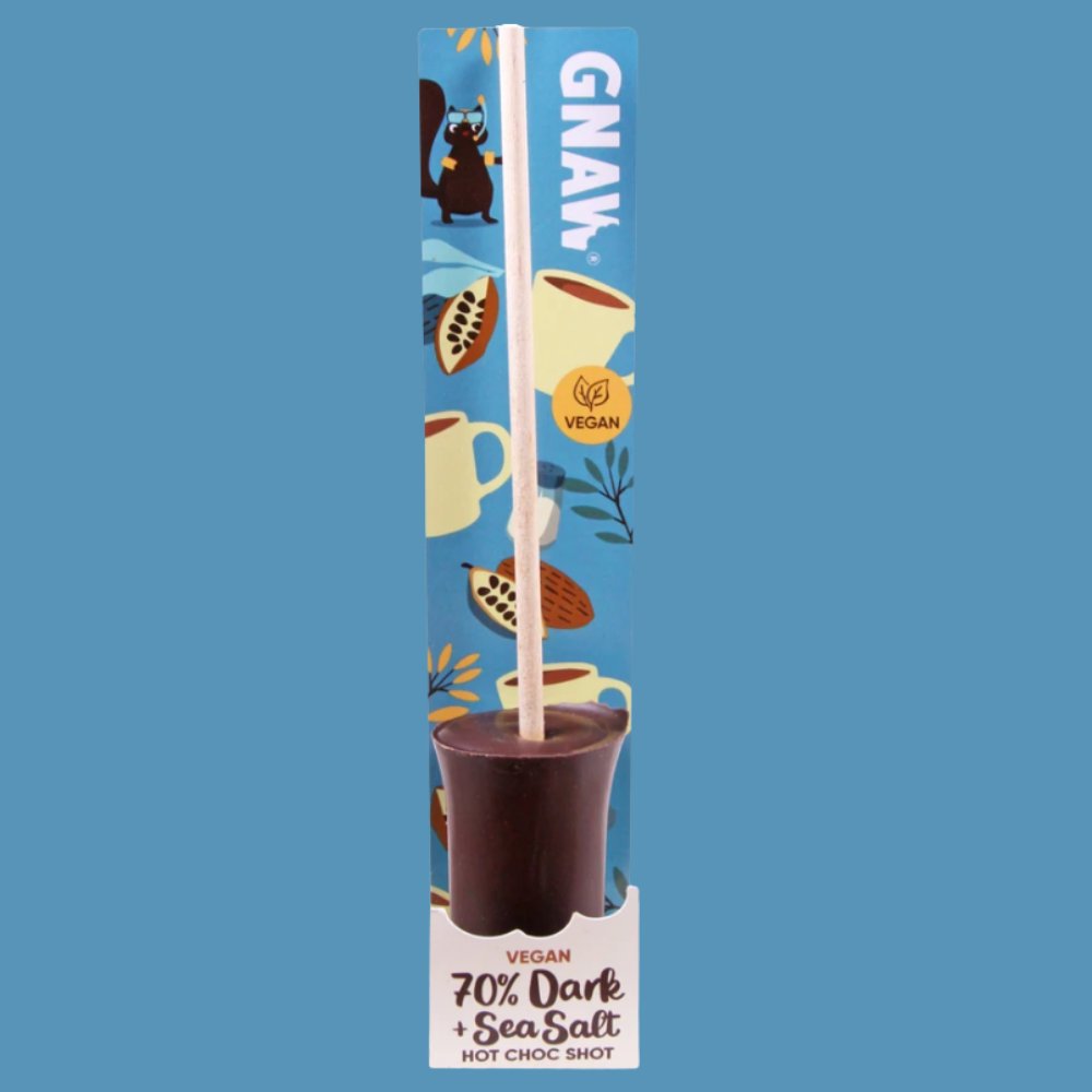 Gnaw Vegan Dark Choc & Sea Salt Hot Choc Stirrer