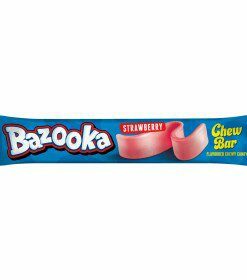 Bazooka Strawberry Chew Bar