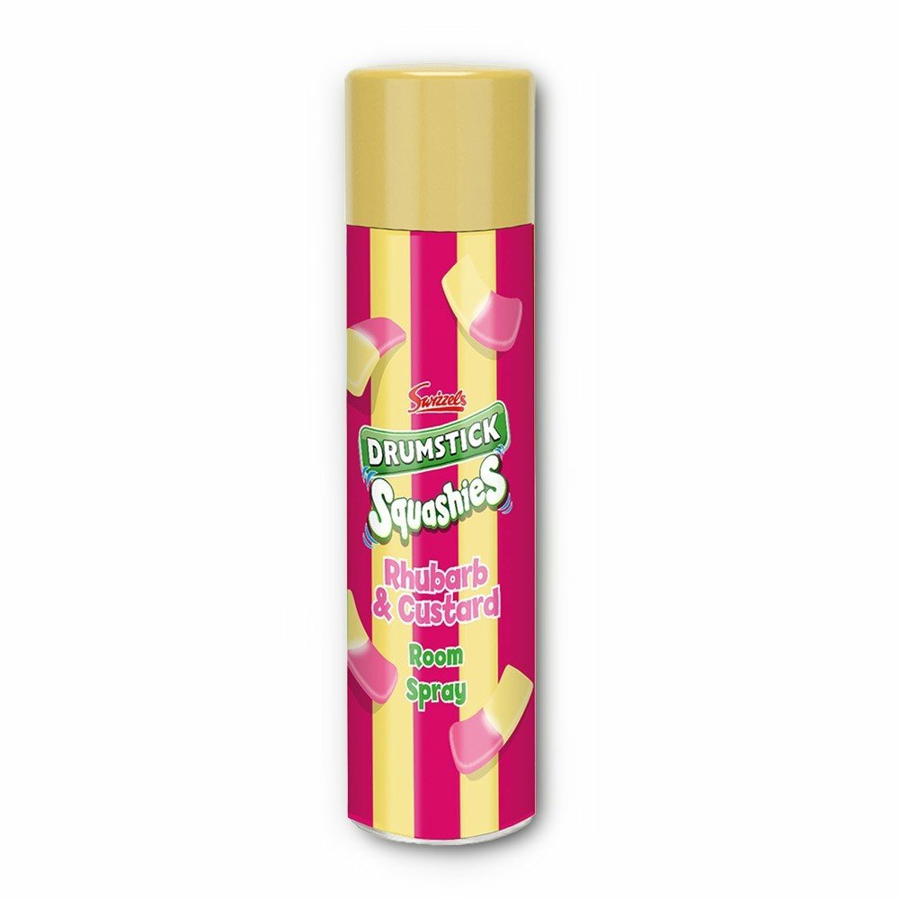 Swizzels Rhubarb & Custard Squashies Room Spray