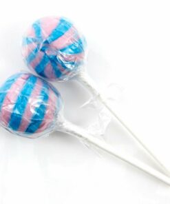 Crazy Candy Factory Bubblegum Lollipops