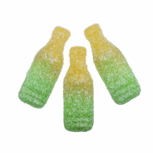 Grahns Fizzy Black Orange Soda Bottles 100g