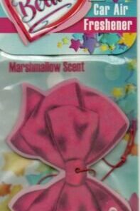 Marshmallow Bow Car Air Freshener