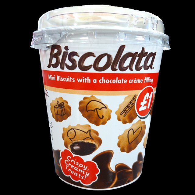 Biscolata Hazelnut Cream Biscuit Cups