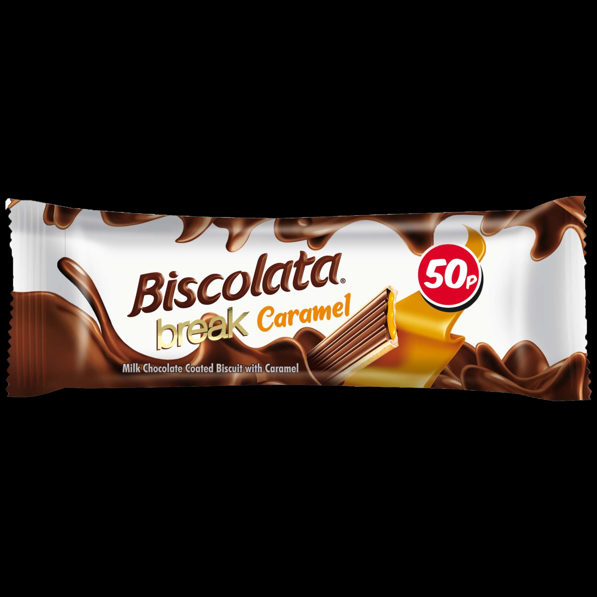 Biscolata Break Caramel Bar