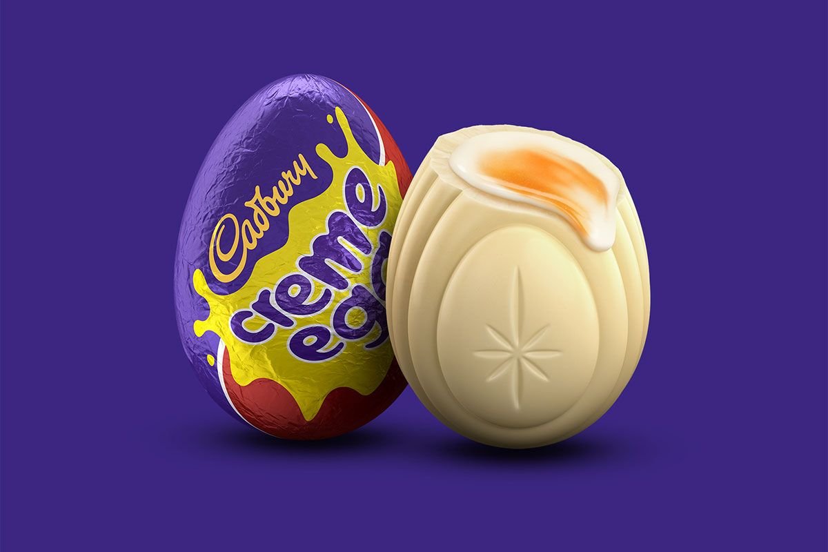 Cadburys White Cream Egg