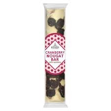 Bonds Cranberry Nougat Bar With Almonds