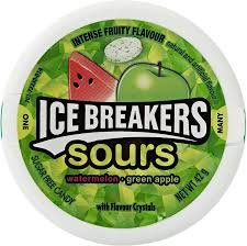 Ice Breakers Sours Watermelon & Green Apple