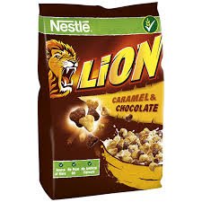 Nestle Lion Caramel & Chocolate Cereal