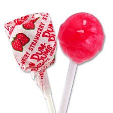 Dum Dum Strawberry Lollipop