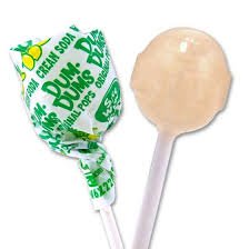 Dum Dum Cream Soda Lollipop