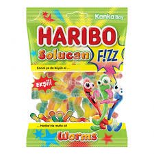 Haribo Fizzy Worms