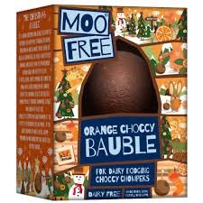 Moo Free Orange Chocolate Bauble 06/23
