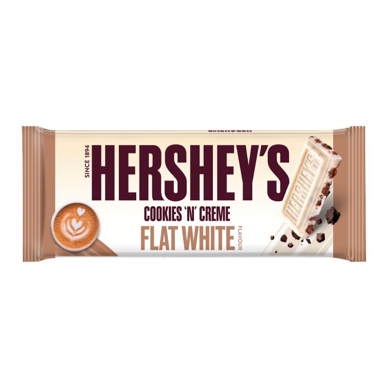 Hersheys Cookies And Creme Flat White (big bar)