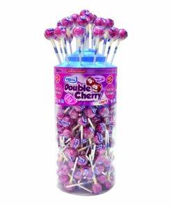 Vidal Double Cherry Lollipop