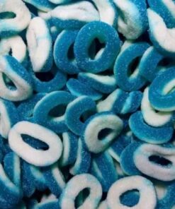 Sour Blue Raspberry Rings