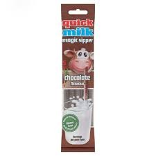 Quick Milk Chocolate Milk Straws