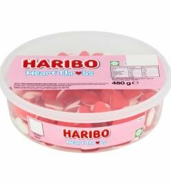 Haribo Heart Throbs Tub