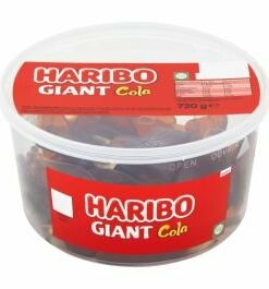 Haribo Giant Cola Bottles Tub
