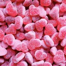 Fizzy Strawberry Hearts