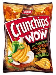 Lorenz Wow Crunchips Jalapeño & Cream Cheese