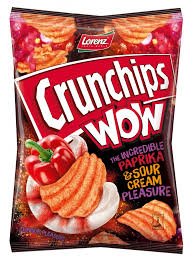Lorenz Wow Crunchips Paprika & Sour Cream