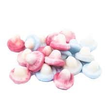 Vidal Foam Blue Raspberry Mushrooms 1kg