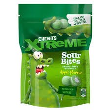 Chewits Xtreme Apple Sour Bites