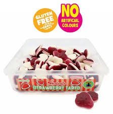 Fun Gums Strawberry Tarts Tub
