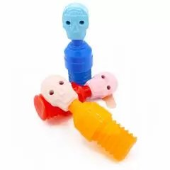 Halloween Sour Skull Suckers