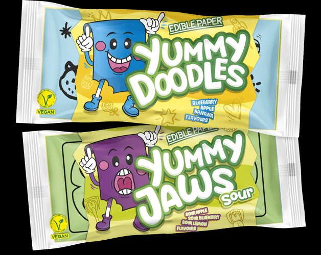 Yummy Jaws Sour Edible Paper