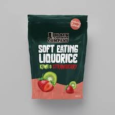 Strawberry & Kiwi Liquorice 165g 03/24 Dated