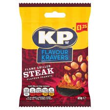 KP Nuts Kravers Flame Grilled Steak 03/24 Dated