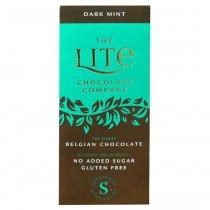 Lite Stevia Mint Dark Chocolate Bar