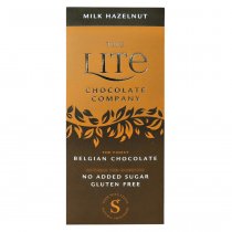 Lite Stevia Hazelnut Milk Chocolate Bar
