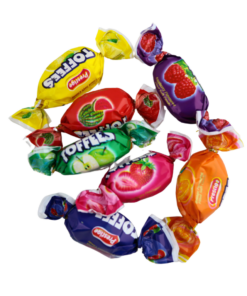 Yummys Centre Filled Fruit Toffees 1kg