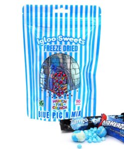 Igloo Blue Pic n Mix Freeze Dried Sweets Pouch 90g