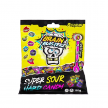 Brainblasterz Super Sour Hard Candy Bag